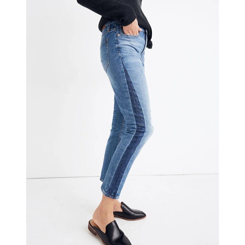 Madewell Jeans Women's Size 26 High Rise Slim Boy Jean Denim Blue Jeans Preppy